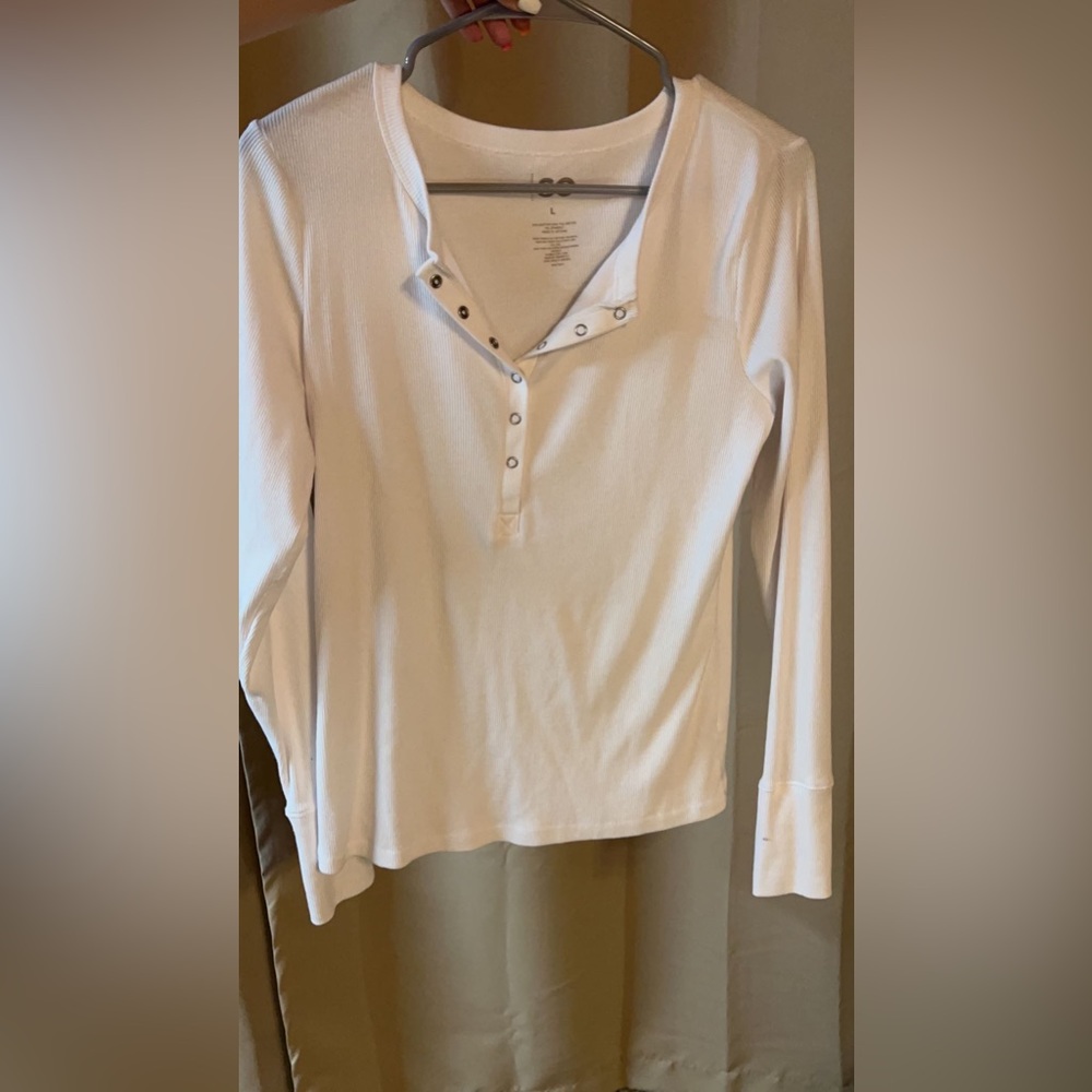 SO white long sleeve